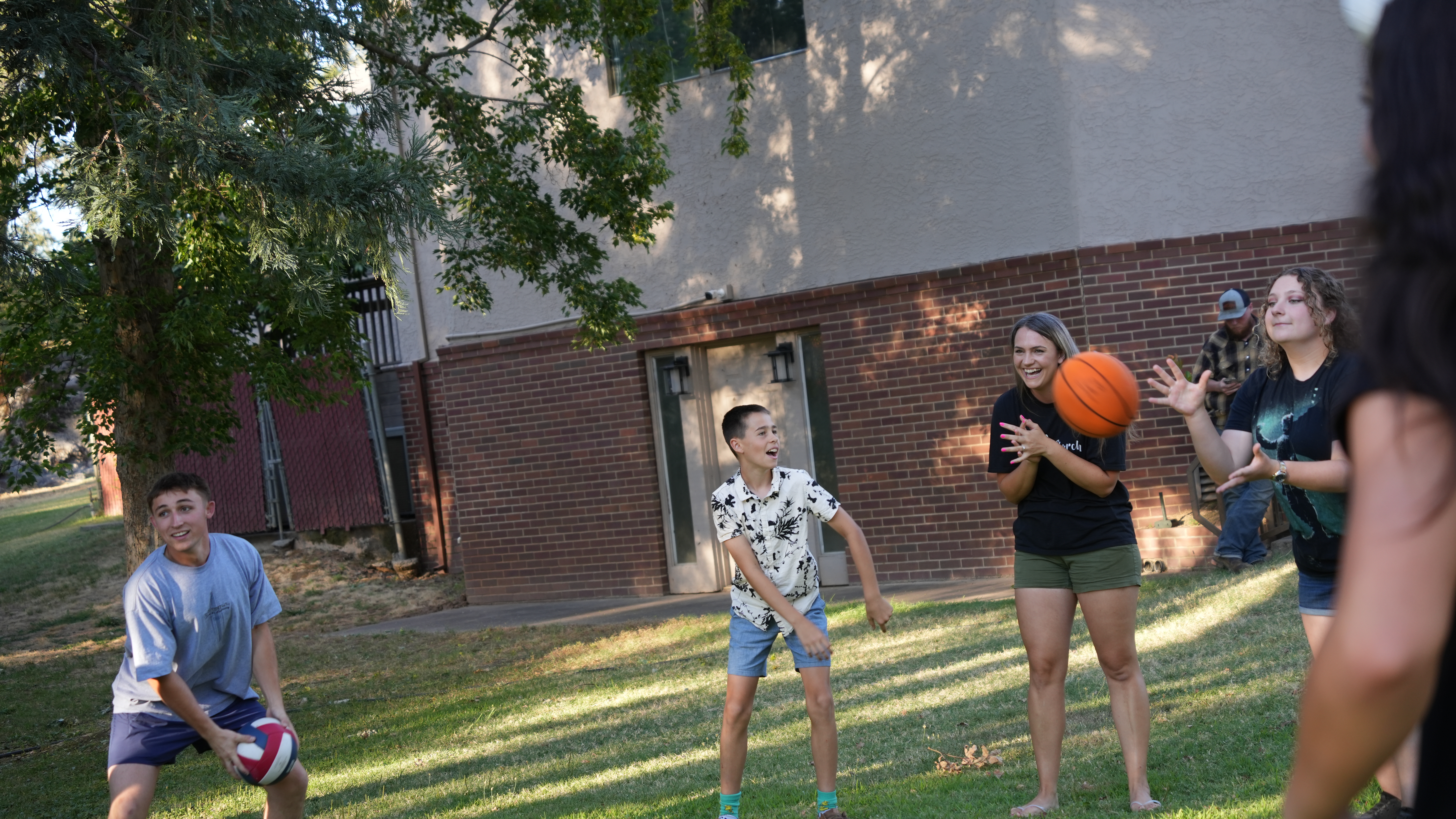 Students Hanging Out